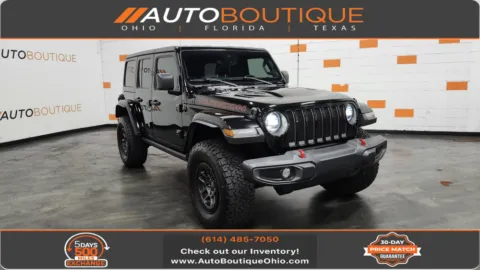 Black 2021 Jeep Wrangler Unlimited Rubicon for sale in Columbus, OH