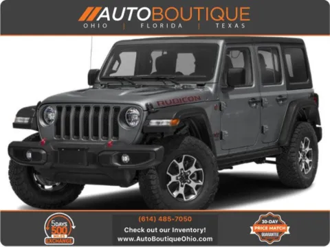 Black 2021 Jeep Wrangler Unlimited Rubicon for sale in Columbus, OH
