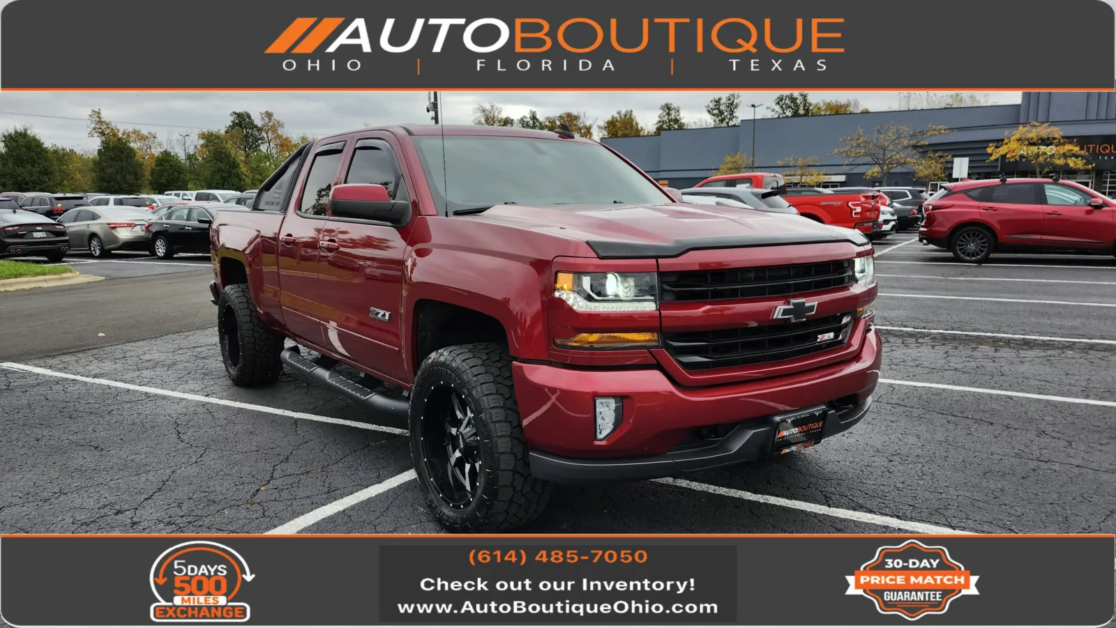 Red 2019 Chevrolet Silverado 1500 LD LT for sale in Columbus, OH