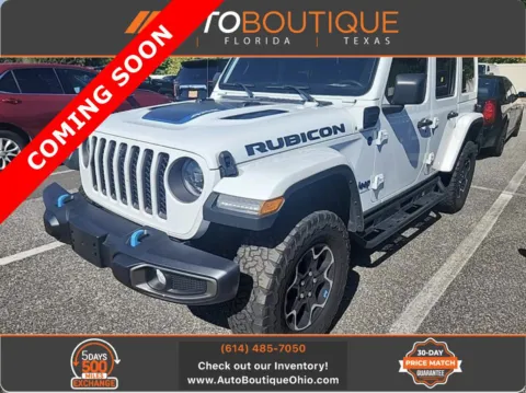 White 2023 Jeep Wrangler 4xe Rubicon for sale in Columbus, OH