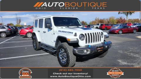 White 2023 Jeep Wrangler 4xe Rubicon for sale in Columbus, OH