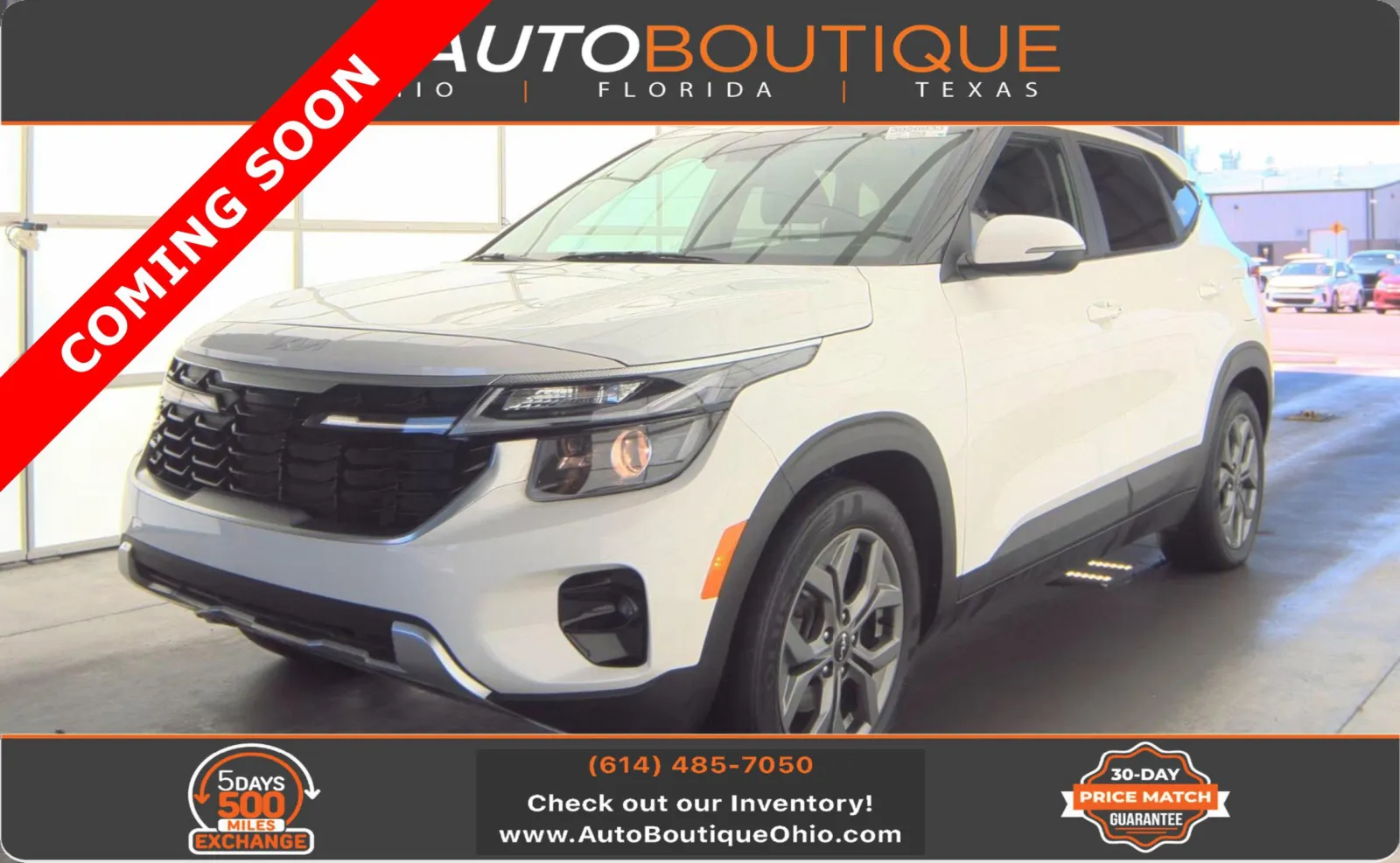 White 2024 Kia Seltos S for sale in Columbus, OH