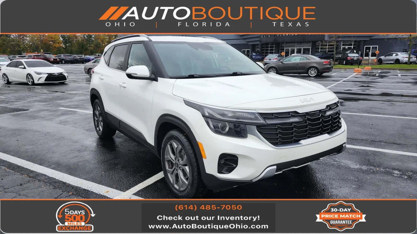 White 2024 Kia Seltos S for sale in Columbus, OH