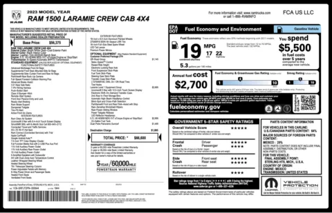 More photos of 2023 Ram 1500 Laramie at Auto Boutique Ohio, OH