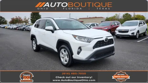 White 2020 Toyota RAV4 XLE for sale in Columbus, OH