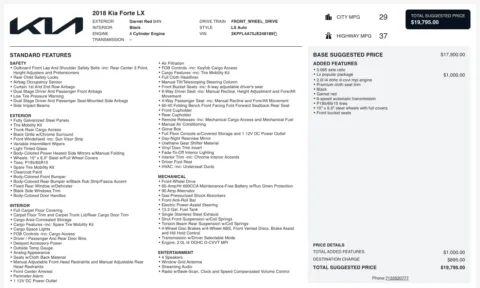 More photos of 2018 Kia Forte LX at Auto Boutique Ohio, OH