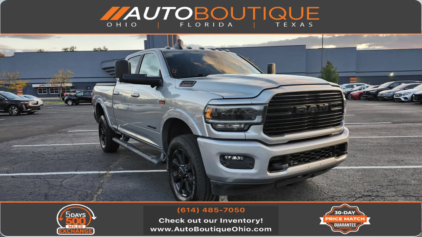 Silver 2022 Ram 2500 Laramie for sale in Columbus, OH