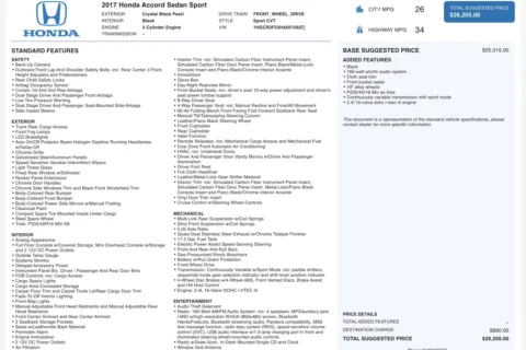 More photos of 2017 Honda Accord Sedan Sport at Auto Boutique Ohio, OH