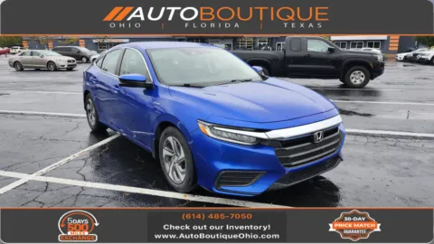 Blue 2019 Honda Insight EX for sale in Columbus, OH