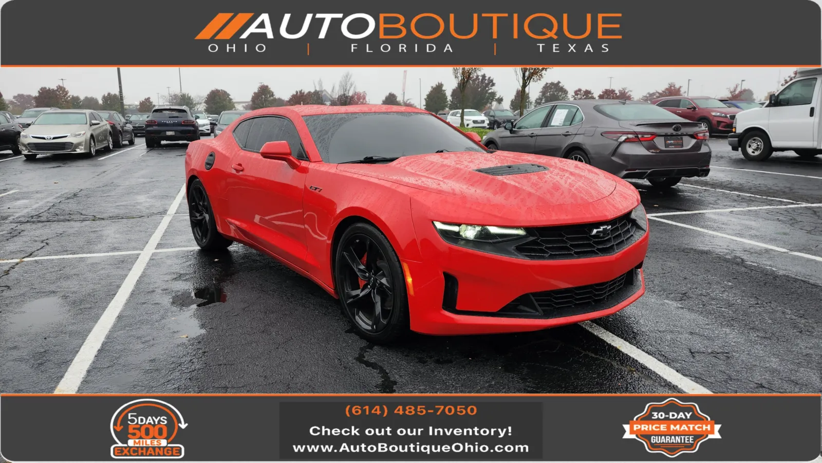 Red 2022 Chevrolet Camaro LT1 for sale in Columbus, OH