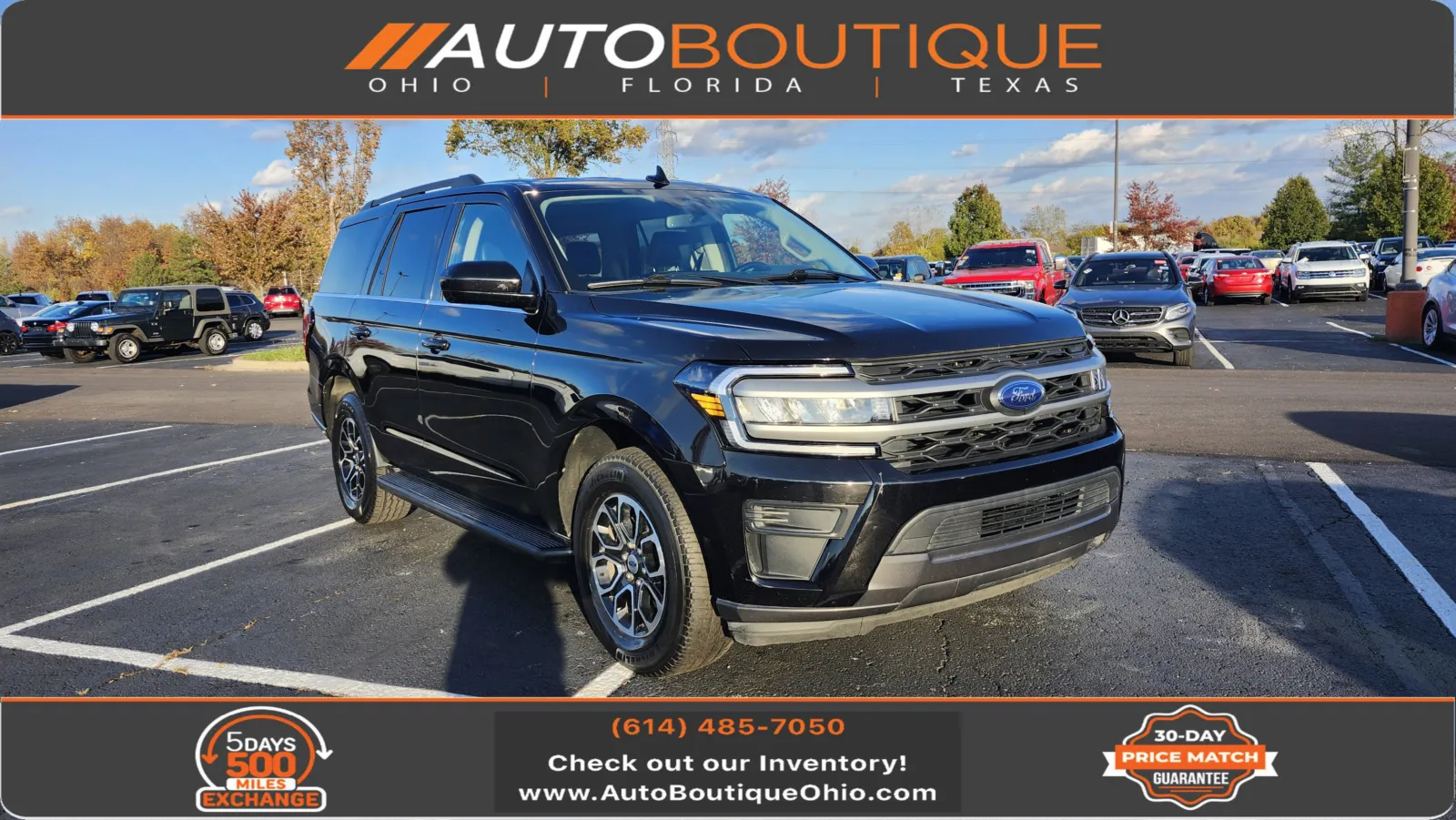 Black 2024 Ford Expedition XLT for sale in Columbus, OH