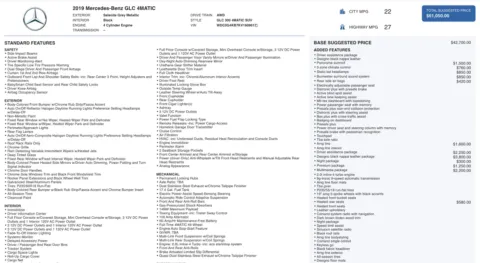 Photos of 2019 Mercedes-Benz GLC 300 for sale in Columbus, OH at Auto Boutique Ohio