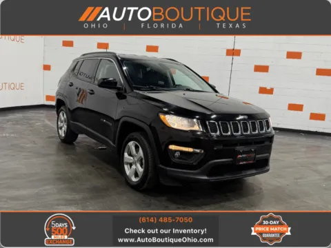 Black 2021 Jeep Compass Latitude for sale in Columbus, OH