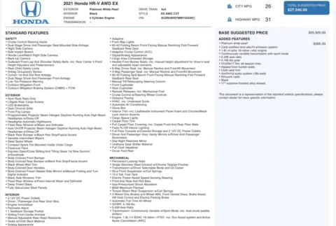 More photos of 2021 Honda HR-V EX at Auto Boutique Ohio, OH