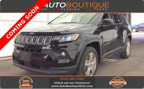 Black 2022 Jeep Compass Latitude for sale in Columbus, OH