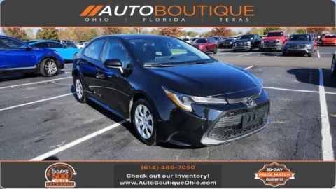 Black 2021 Toyota Corolla LE for sale in Columbus, OH