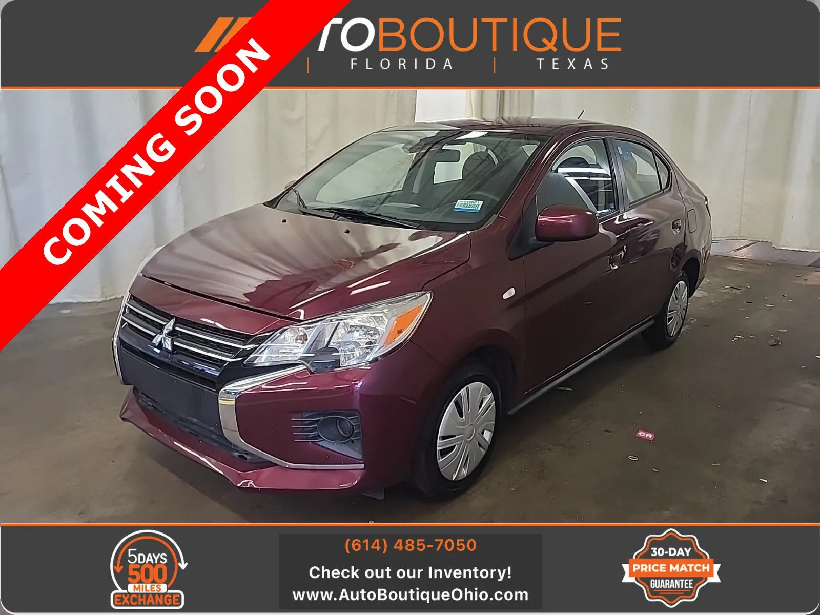 Black 2023 Mitsubishi Mirage G4 ES for sale in Columbus, OH