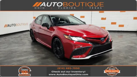 Red 2022 Toyota Camry Hybrid XSE for sale in Columbus, OH