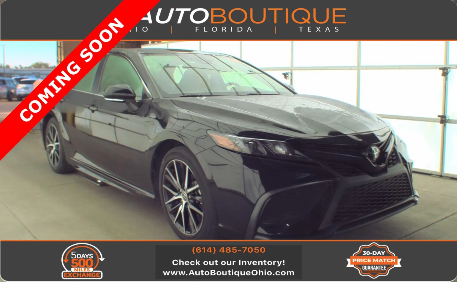 Black 2023 Toyota Camry SE for sale in Columbus, OH