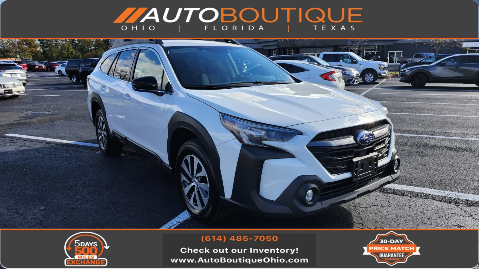 White 2024 Subaru Outback Premium for sale in Columbus, OH