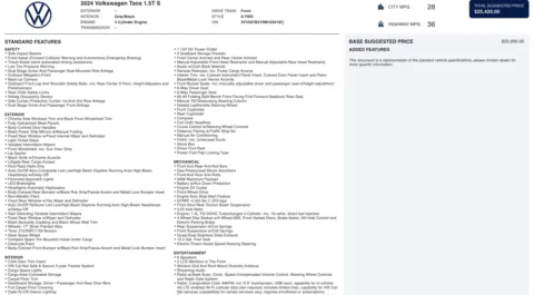 Photos of 2024 Volkswagen Taos S for sale in Columbus, OH at Auto Boutique Ohio