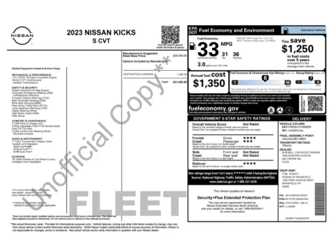 Photos of 2023 Nissan Kicks S for sale in Columbus, OH at Auto Boutique Ohio