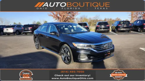 Black 2021 Volkswagen Passat 2.0T SE for sale in Columbus, OH