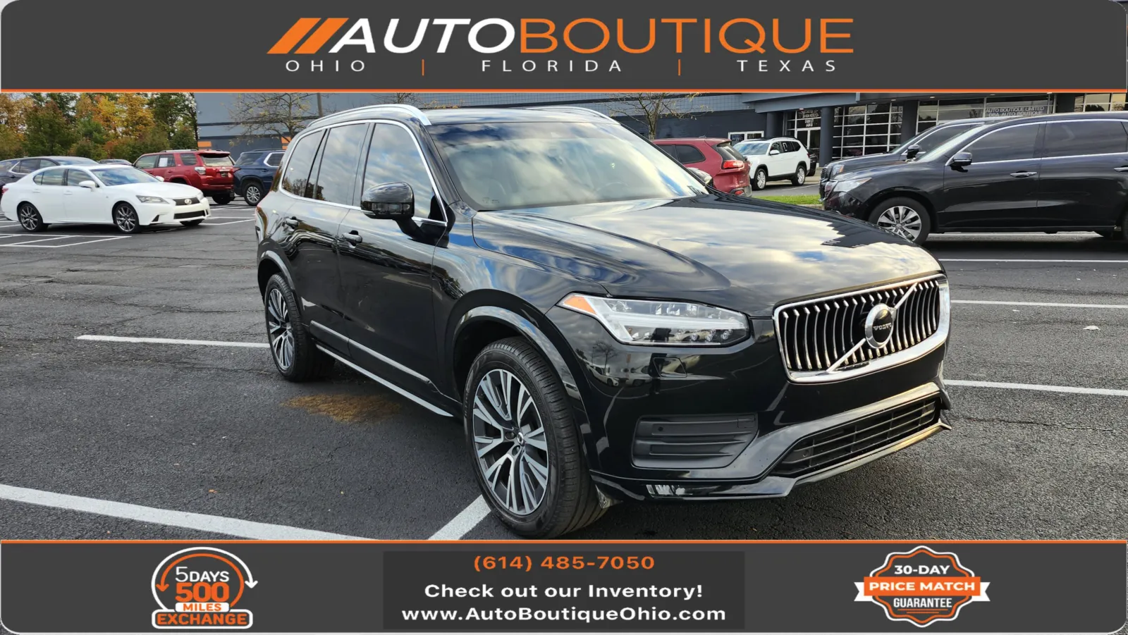 Black 2021 Volvo XC90 Momentum for sale in Columbus, OH