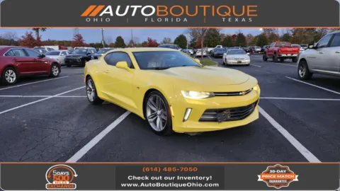 Yellow 2017 Chevrolet Camaro 1LT for sale in Columbus, OH