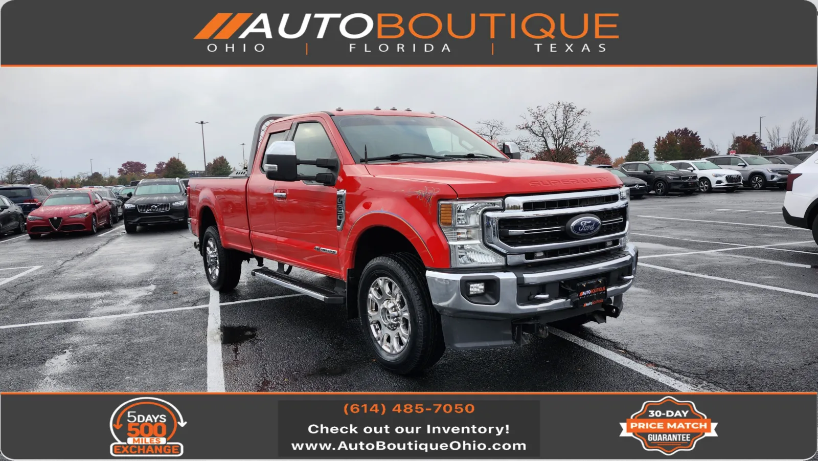 Red 2022 Ford Super Duty F-350 SRW LARIAT for sale in Columbus, OH