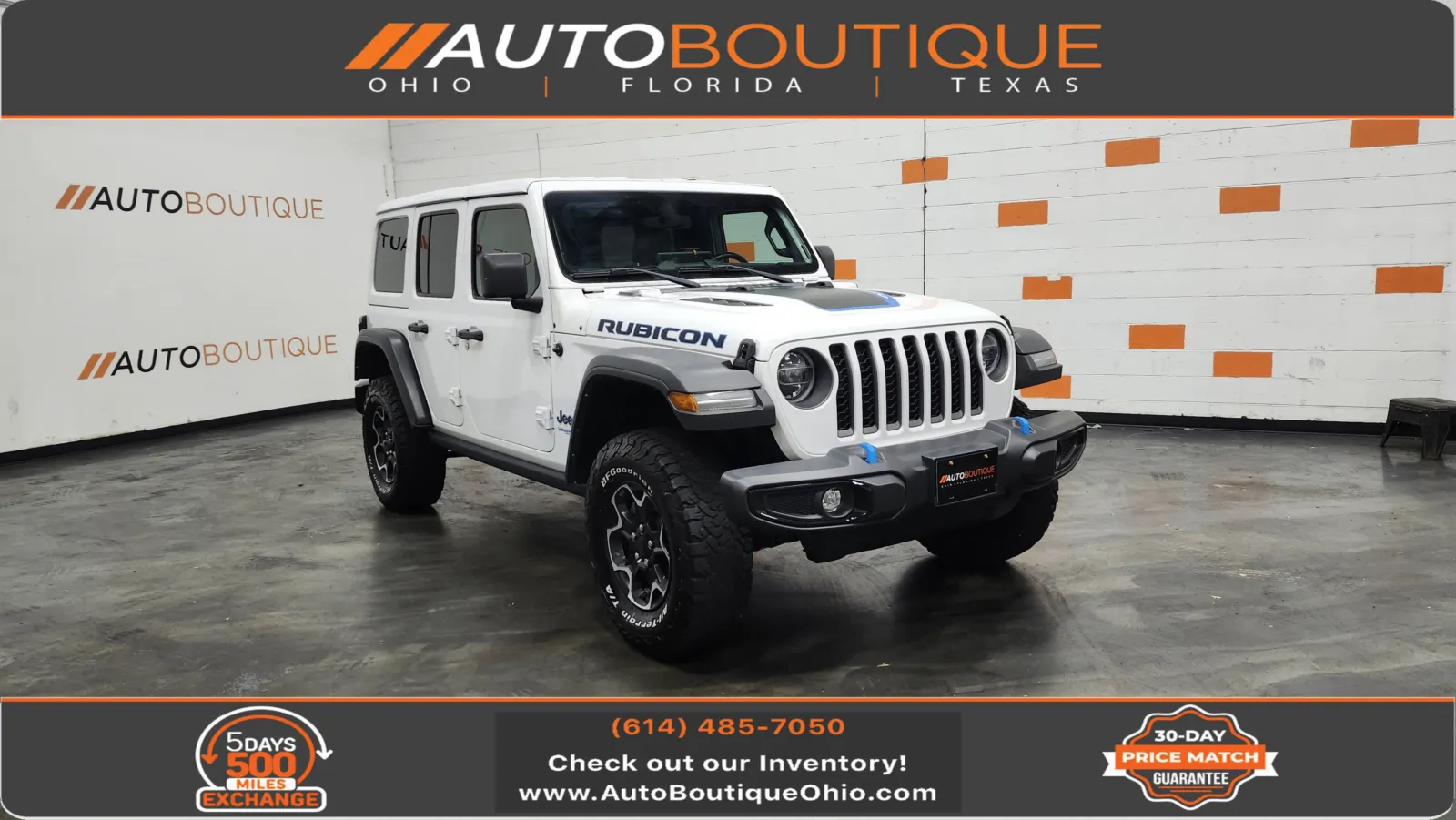 White 2022 Jeep Wrangler 4xe Unlimited Rubicon for sale in Columbus, OH