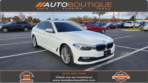 White 2018 BMW 5 Series 530i xDrive for sale in Columbus, OH