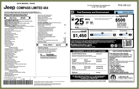 More photos of 2018 Jeep Compass Limited at Auto Boutique Ohio, OH