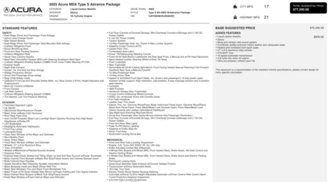 More photos of 2025 Acura MDX Type S w/Advance Package at Auto Boutique Ohio, OH