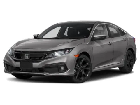 Black 2019 Honda Civic Sedan Sport for sale in Columbus, OH