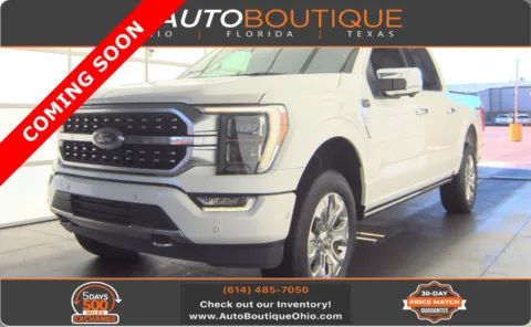 White 2022 Ford F-150 Platinum for sale in Columbus, OH