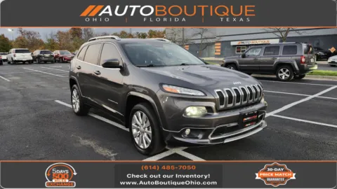 Gray 2018 Jeep Cherokee Overland for sale in Columbus, OH