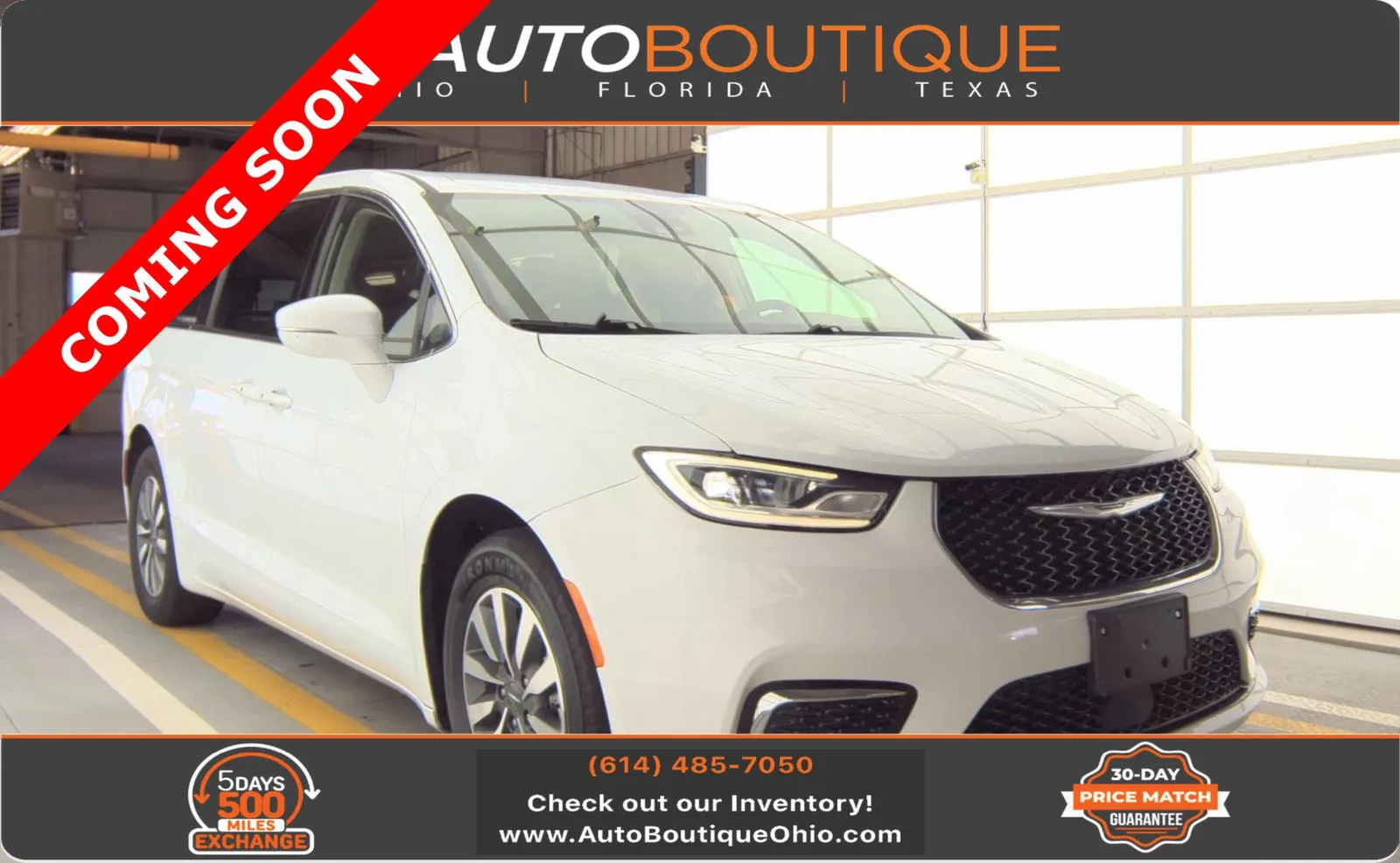 White 2022 Chrysler Pacifica Hybrid Touring L for sale in Columbus, OH