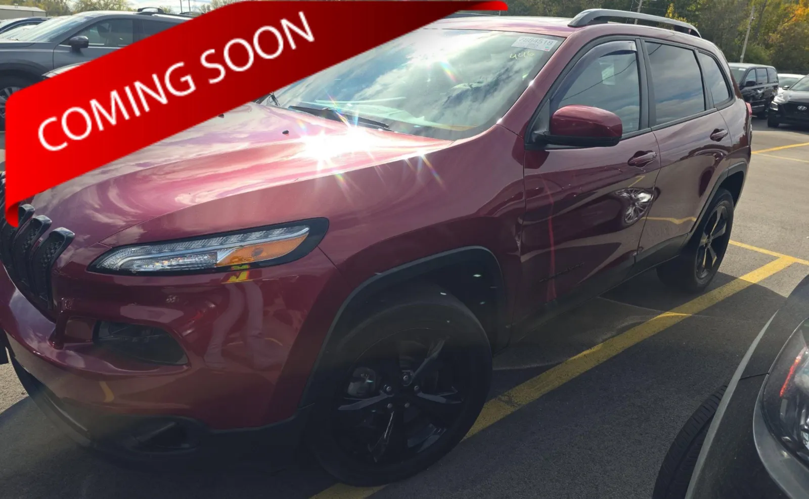 Red 2016 Jeep Cherokee High Altitude for sale in Columbus, OH