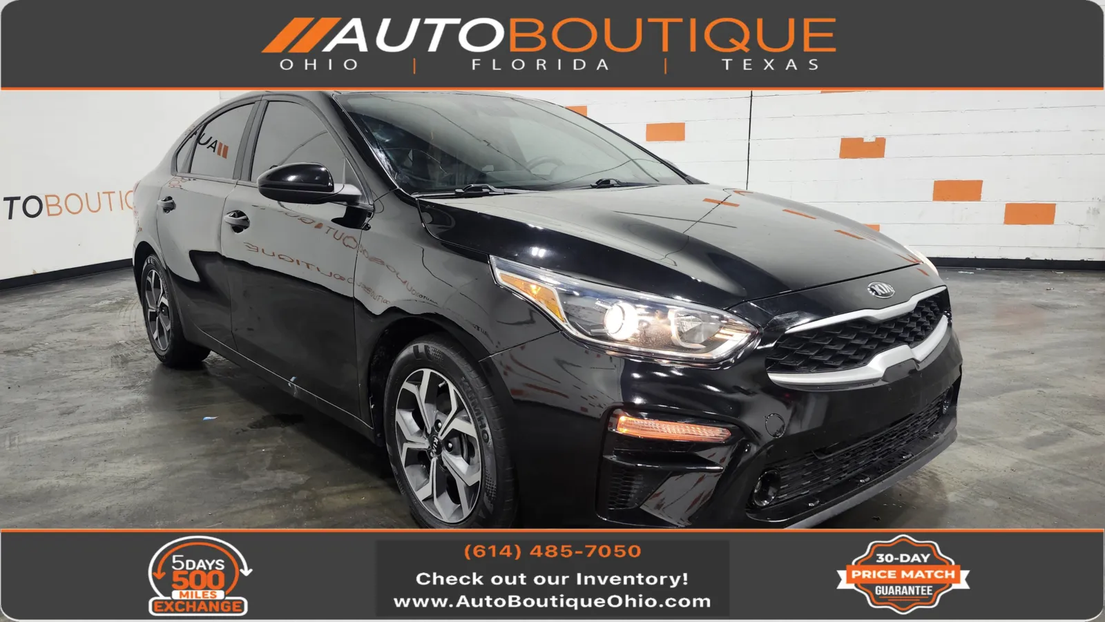 Black 2021 Kia Forte LXS for sale in Columbus, OH