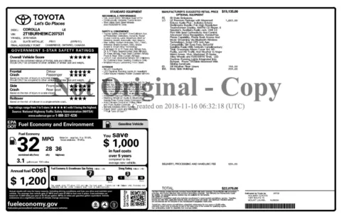 Photos of 2019 Toyota Corolla LE for sale in Columbus, OH at Auto Boutique Ohio