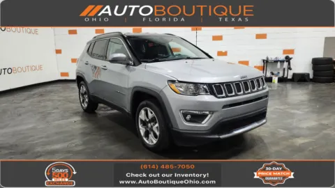 Silver 2020 Jeep Compass Limited for sale in Columbus, OH