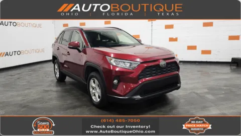 Red 2019 Toyota RAV4 XLE for sale in Columbus, OH