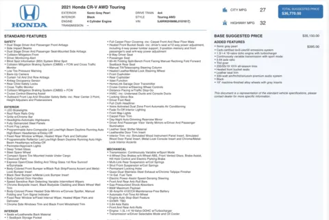 More photos of 2021 Honda CR-V Touring at Auto Boutique Ohio, OH