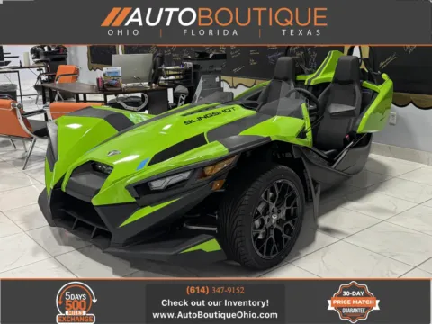 Green 2025 POLARIS SLINGSHOT SL MANUAL for sale in Columbus, OH
