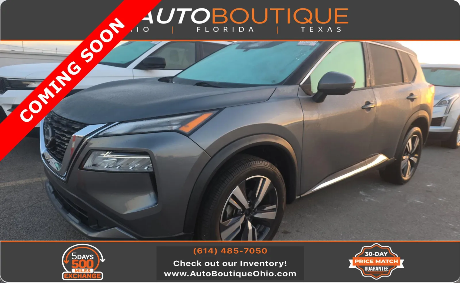 Gray 2023 Nissan Rogue SL for sale in Columbus, OH