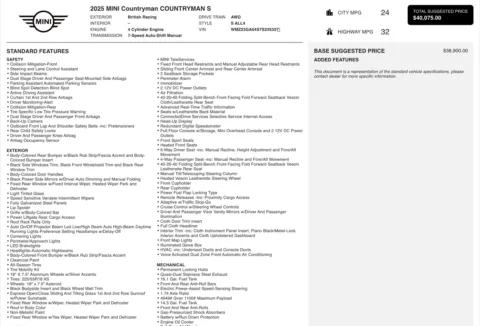 Photos of 2025 MINI Countryman S for sale in Columbus, OH at Auto Boutique Ohio