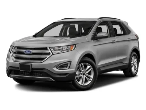 Red 2018 Ford Edge Titanium for sale in Columbus, OH