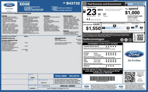 More photos of 2018 Ford Edge Titanium at Auto Boutique Ohio, OH