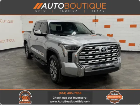 Silver 2024 Toyota Tundra 1794 Edition Hybrid for sale in Columbus, OH